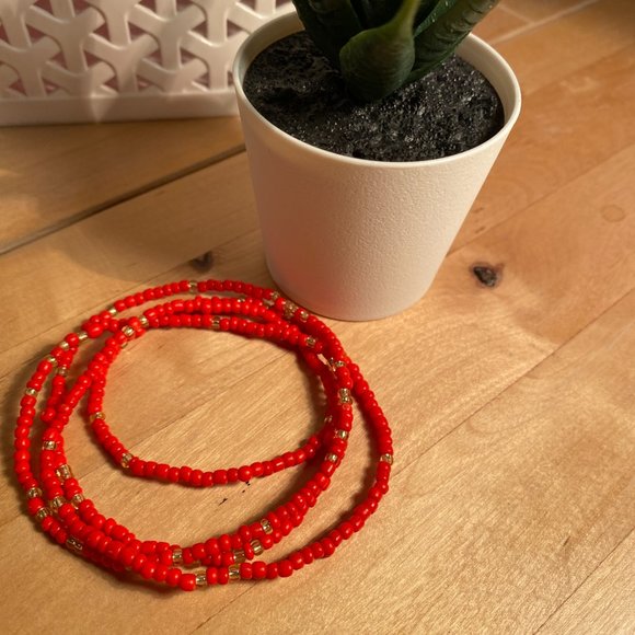 Colorful Beaded Waist Chain, bracelet , necklace or ankle bracelet - - Picture 15 of 16